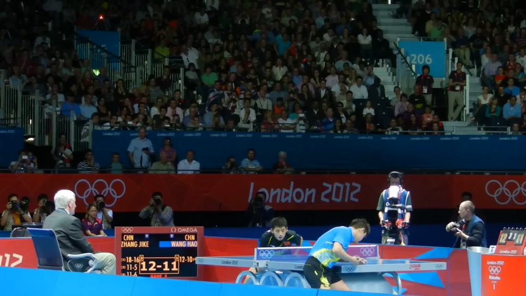 韩国乒乓球队力克德国乒乓球队，张继科统治全场
